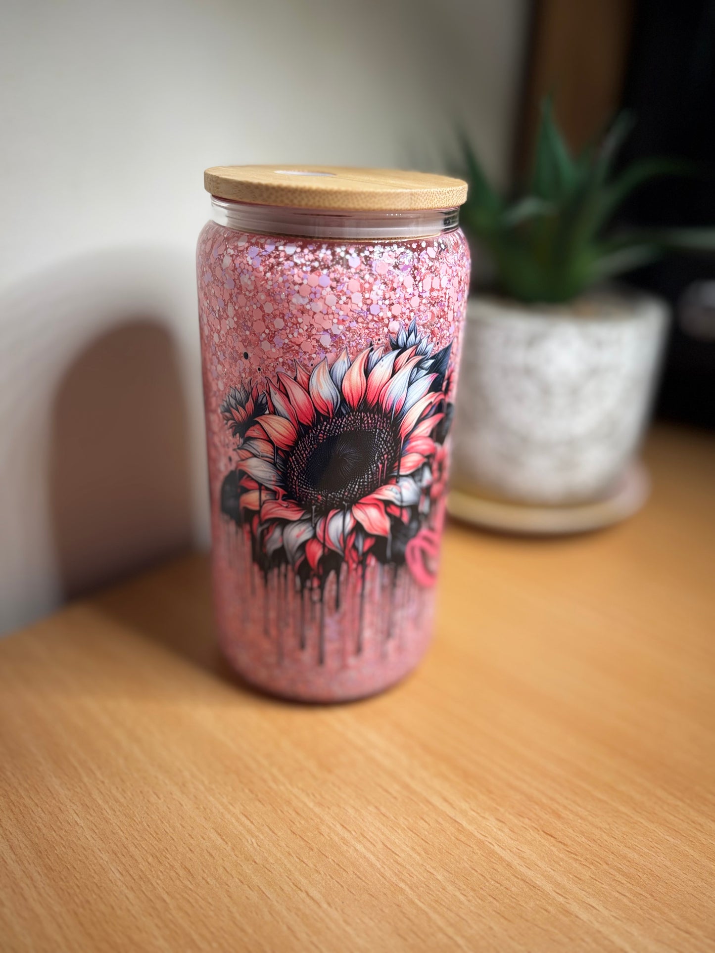 Let Them - Glass Snow Globe Tumbler